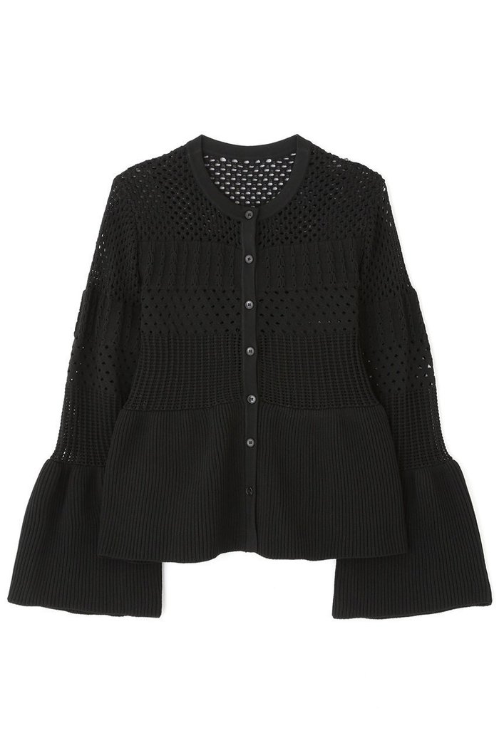 【アドーア/ADORE】のパターンニットカーディガン インテリア・キッズ・メンズ・レディースファッション・服の通販 founy(ファニー) https://founy.com/ ファッション Fashion レディースファッション Fashion for Women トップス・カットソー Cut & Sew Tops ニット Knit Tops & Sweaters カーディガン・羽織り Layered Style Cardigans アイレット Eyelet Lace カーディガン Cardigan, Knitwear ペプラム Peplum, Flared Hem |ID: prp329100004610704 ipo3291000000036225438