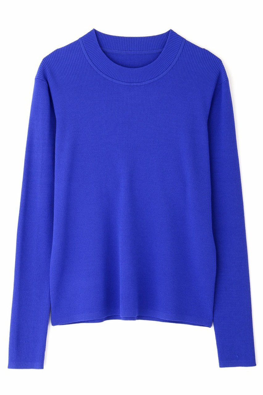 【アドーア/ADORE】のベーシックリブニット インテリア・キッズ・メンズ・レディースファッション・服の通販 founy(ファニー) 　ファッション　Fashion　レディースファッション　Fashion for Women　トップス・カットソー　Cut & Sew Tops　ニット　Knit Tops & Sweaters　カジュアルプルオーバー・ニットトップス　Pullovers & Knit Tops / Casual Pullovers　2025年　2025　2025春夏・S/S　Spring/Summer 2025 SS25　オレンジ　Orange　ストレッチ　Stretch, Stretchy Fabric　リブニット　Rib Knit, Ribbed Knit　定番　Standard, Basic Item　ブルー|ID: prp329100004610706 ipo3291000000032989851