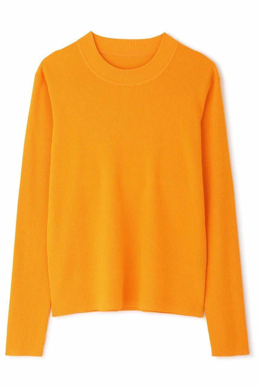 【アドーア/ADORE】のベーシックリブニット インテリア・キッズ・メンズ・レディースファッション・服の通販 founy(ファニー) 　ファッション　Fashion　レディースファッション　Fashion for Women　トップス・カットソー　Cut & Sew Tops　ニット　Knit Tops & Sweaters　カジュアルプルオーバー・ニットトップス　Pullovers & Knit Tops / Casual Pullovers　2025年　2025　2025春夏・S/S　Spring/Summer 2025 SS25　オレンジ　Orange　ストレッチ　Stretch, Stretchy Fabric　リブニット　Rib Knit, Ribbed Knit　定番　Standard, Basic Item　オレンジ|ID: prp329100004610706 ipo3291000000032989852