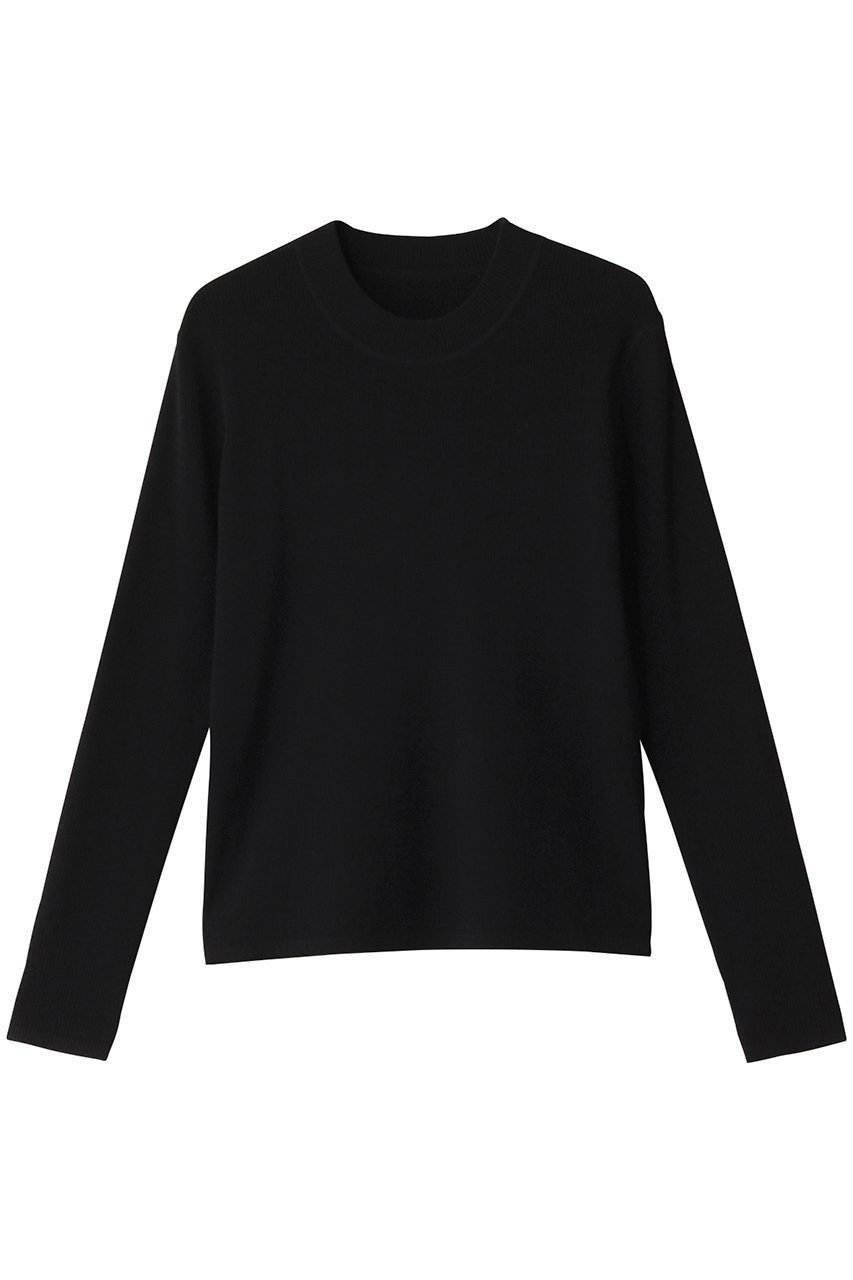 【アドーア/ADORE】のベーシックリブニット インテリア・キッズ・メンズ・レディースファッション・服の通販 founy(ファニー) 　ファッション　Fashion　レディースファッション　Fashion for Women　トップス・カットソー　Cut & Sew Tops　ニット　Knit Tops & Sweaters　カジュアルプルオーバー・ニットトップス　Pullovers & Knit Tops / Casual Pullovers　2025年　2025　2025春夏・S/S　Spring/Summer 2025 SS25　オレンジ　Orange　ストレッチ　Stretch, Stretchy Fabric　リブニット　Rib Knit, Ribbed Knit　定番　Standard, Basic Item　ブラック|ID: prp329100004610706 ipo3291000000036798924