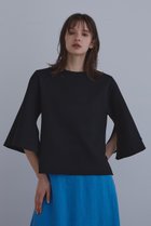 【ル フィル/LE PHIL】の《LE PHIL》フレアスリーブトップ 人気、トレンドファッション・服の通販 founy(ファニー) ファッション Fashion レディースファッション Fashion for Women トップス・カットソー Cut & Sew Tops ニット Knit Tops & Sweaters カジュアルプルオーバー・ニットトップス Pullovers & Knit Tops / Casual Pullovers おすすめ Recommended / Our Picks スタンダード Standard, Basic スリーブ Sleeve, Long Sleeve / Short Sleeve デニム Denim, Jeans Material フレア Flare, Flared ボトム Bottoms, Lower Wear 夏 Summer thumbnail ブラック|ID: prp329100004610707 ipo3291000000032989859