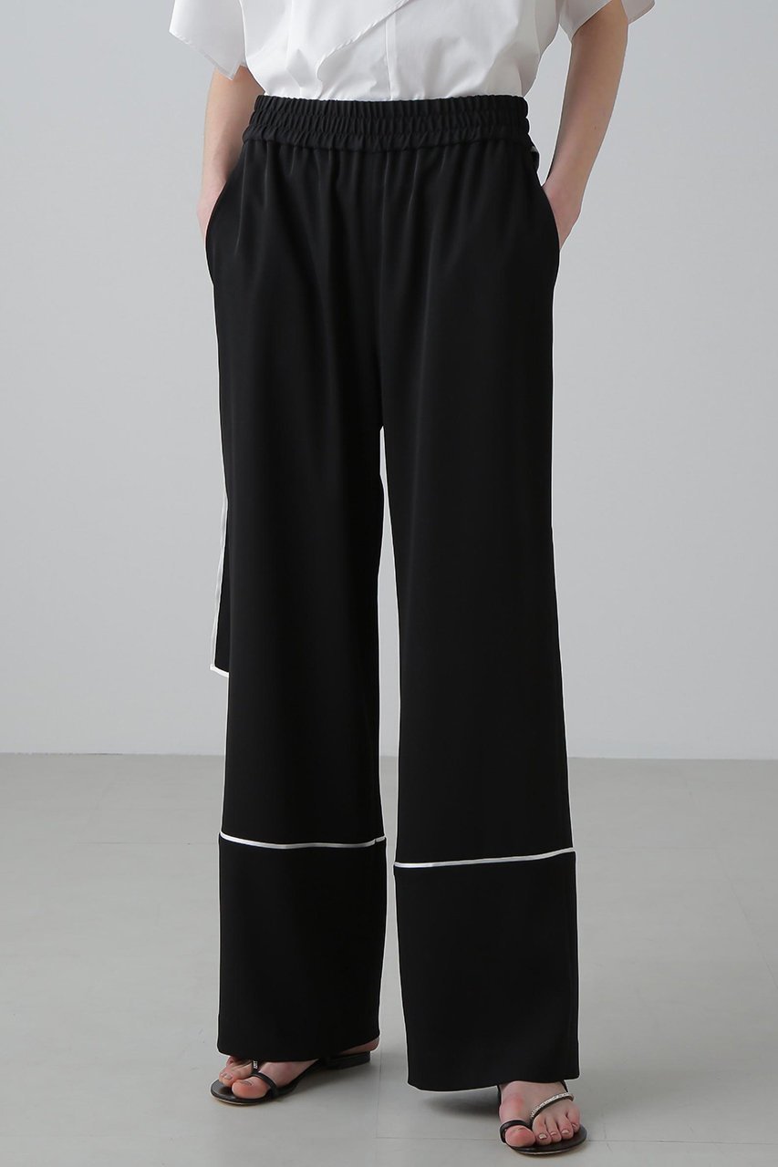 【アドーア/ADORE】のストレッチダブルクロスパンツ 人気、トレンドファッション・服の通販 founy(ファニー) 　ファッション　Fashion　レディースファッション　Fashion for Women　パンツ　Pants & Trousers　コンパクト　Compact, Small Size　ストレート　Straight, Straight Cut　セットアップ　Set-Up, Coordinated Outfit　ツイル　Twist, Twisted Detail　エレガント 上品　Elegant　other-5|ID: prp329100004610709 ipo3291000000035374220