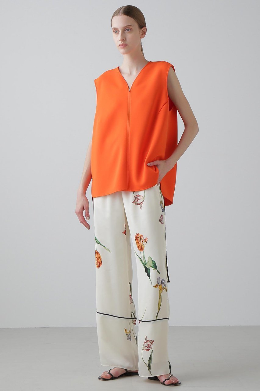 【アドーア/ADORE】のピクトリカルブックプリントパンツ 人気、トレンドファッション・服の通販 founy(ファニー) 　ファッション　Fashion　レディースファッション　Fashion for Women　パンツ　Pants & Trousers　おすすめ　Recommended / Our Picks　サテン　Satin, Glossy Fabric　ジャケット　Jacket, Outerwear　ストレート　Straight, Straight Cut　セットアップ　Set-Up, Coordinated Outfit　プリント　Print, Printed Pattern　新作・新入荷　New Arrivals / New In　other-3|ID: prp329100004610710 ipo3291000000032989887