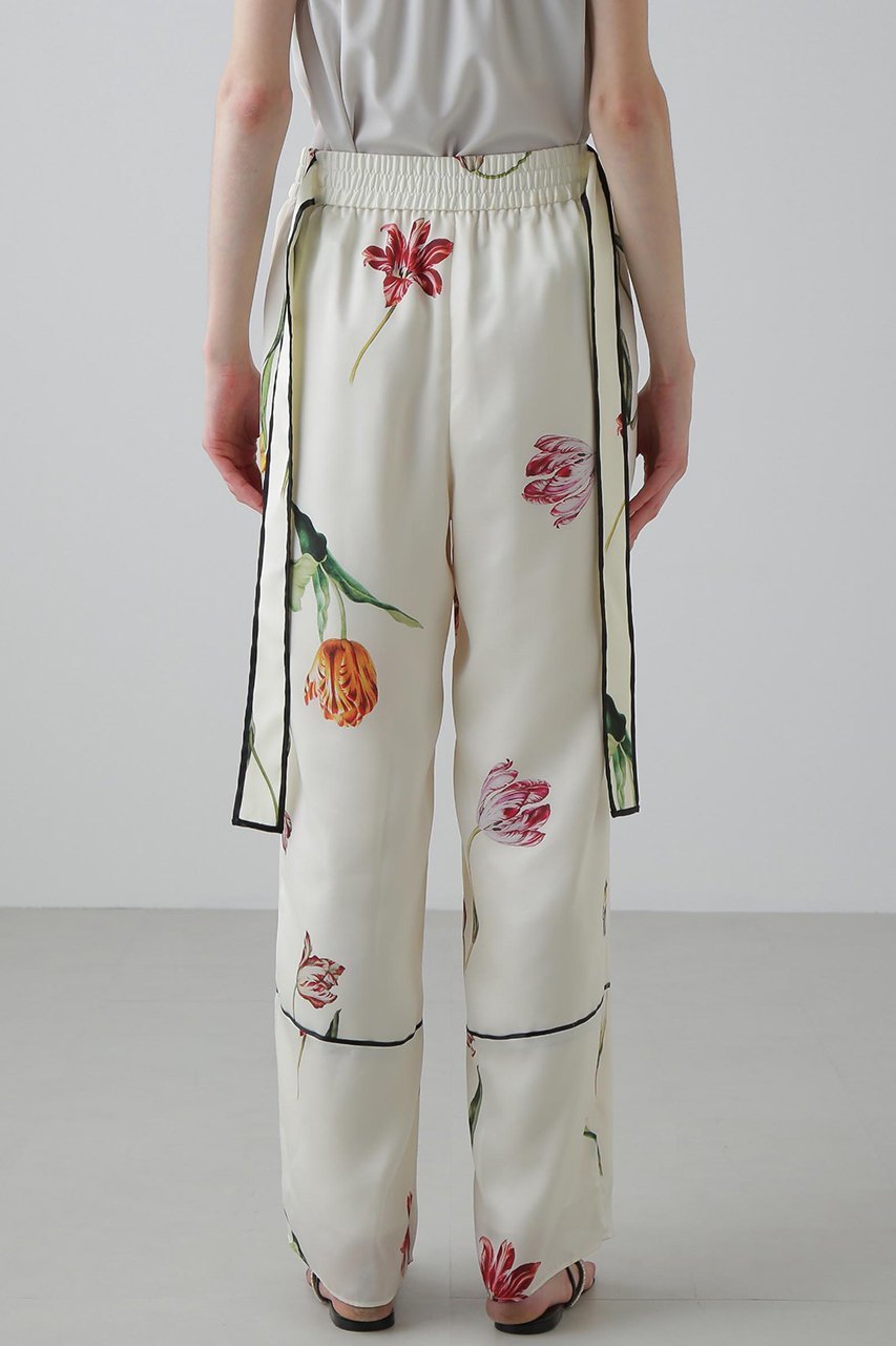 【アドーア/ADORE】のピクトリカルブックプリントパンツ 人気、トレンドファッション・服の通販 founy(ファニー) 　ファッション　Fashion　レディースファッション　Fashion for Women　パンツ　Pants & Trousers　おすすめ　Recommended / Our Picks　サテン　Satin, Glossy Fabric　ジャケット　Jacket, Outerwear　ストレート　Straight, Straight Cut　セットアップ　Set-Up, Coordinated Outfit　プリント　Print, Printed Pattern　再入荷　Restock / Back in Stock　other-6|ID: prp329100004610710 ipo3291000000035374248