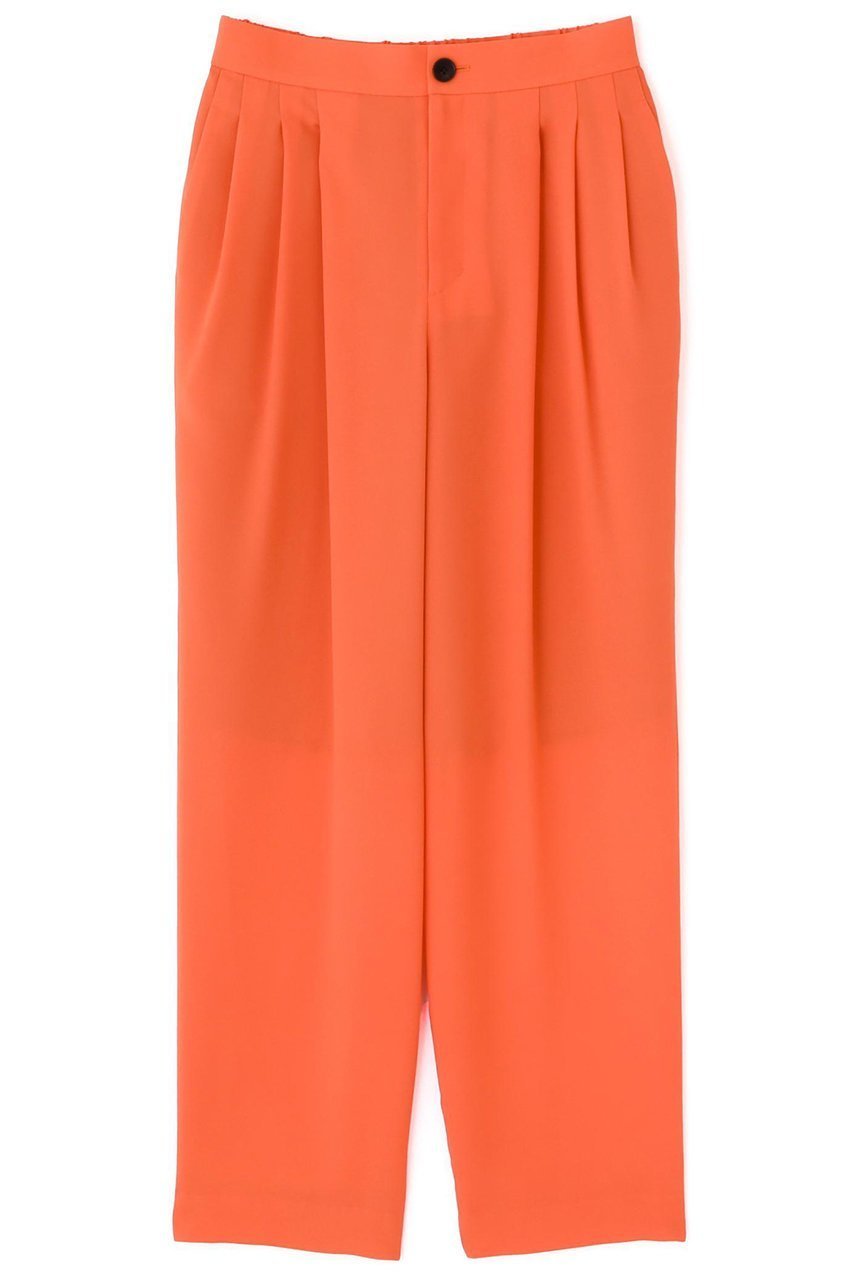 【アドーア/ADORE】のライトジョーゼットパンツ インテリア・キッズ・メンズ・レディースファッション・服の通販 founy(ファニー) 　ファッション　Fashion　レディースファッション　Fashion for Women　パンツ　Pants & Trousers　シンプル　Simple, Minimal　ジョーゼット　Georgette, Semi-Sheer Fabric　ドレープ　Drape, Draping Fabric　エレガント 上品　Elegant　オレンジ|ID: prp329100004610713 ipo3291000000035718175