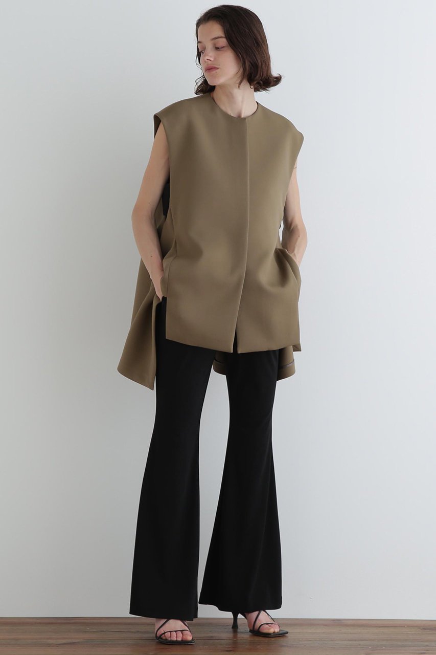 【ル フィル/LE PHIL】のスムースフレアパンツ 人気、トレンドファッション・服の通販 founy(ファニー) 　ファッション　Fashion　レディースファッション　Fashion for Women　パンツ　Pants & Trousers　ストレッチ　Stretch, Stretchy Fabric　フィット　Fit, Slim Fit　フレア　Flare, Flared　other-3|ID: prp329100004610715 ipo3291000000032989929