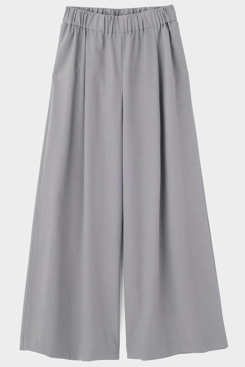 【ル フィル/LE PHIL】のドライウールサイドベンツパンツ インテリア・キッズ・メンズ・レディースファッション・服の通販 founy(ファニー) 　ファッション　Fashion　レディースファッション　Fashion for Women　パンツ　Pants & Trousers　おすすめ　Recommended / Our Picks　ギャザー　Gathered, Ruffled　スリット　Slit, Slit Detail　セットアップ　Set-Up, Coordinated Outfit　ドレープ　Drape, Draping Fabric　ミックス　Mix, Mixed Style　ロング　Long, Long-Length　ワイド　Wide, Wide Fit　夏　Summer　グレー|ID: prp329100004610716 ipo3291000000035722891