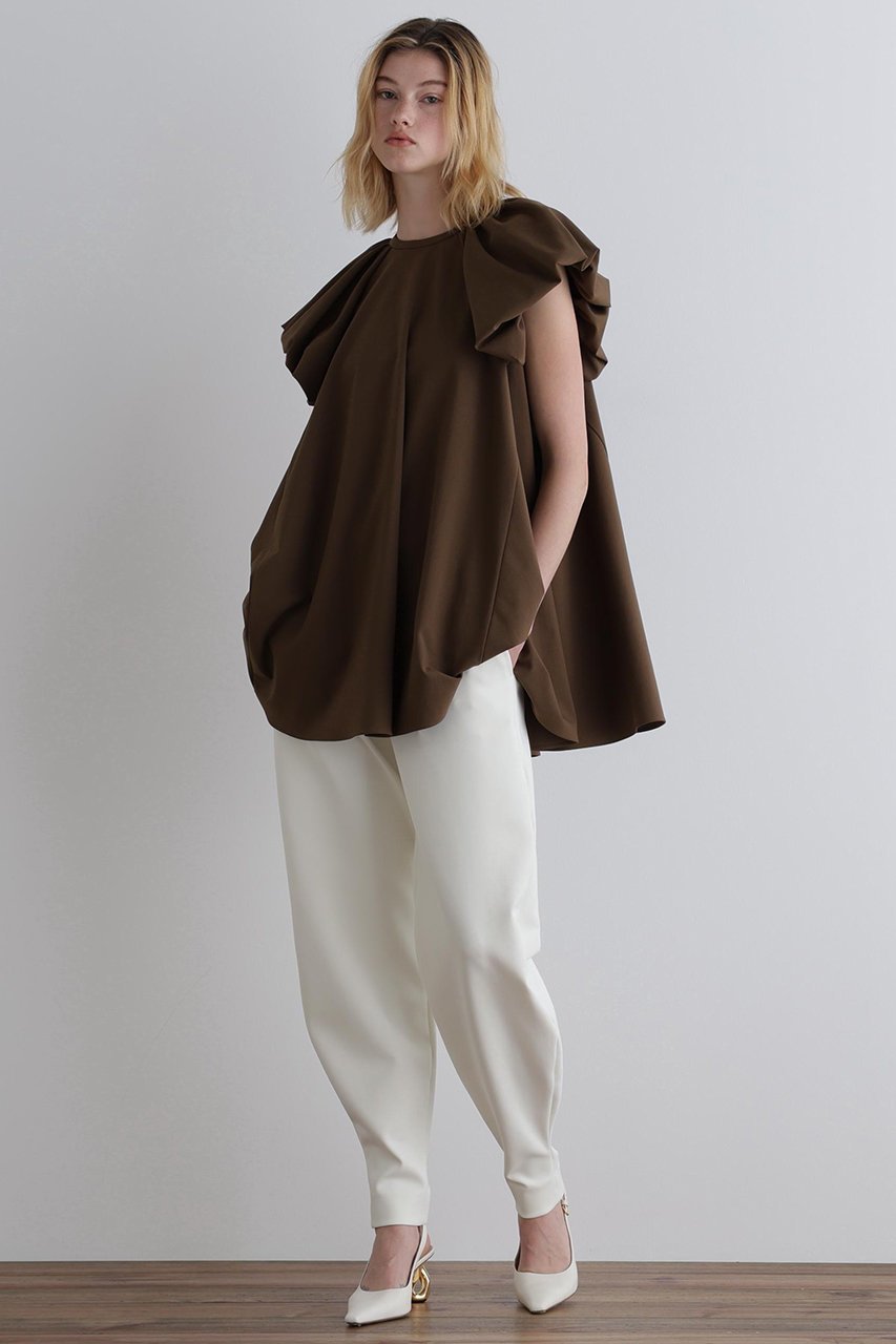 【ル フィル/LE PHIL】のライトダンボールバレルパンツ 人気、トレンドファッション・服の通販 founy(ファニー) 　ファッション　Fashion　レディースファッション　Fashion for Women　パンツ　Pants & Trousers　コンパクト　Compact, Small Size　ストレッチ　Stretch, Stretchy Fabric　フォルム　Silhouette, Form　リラックス　Relax, Relaxed Fit　other-3|ID: prp329100004610717 ipo3291000000036532191