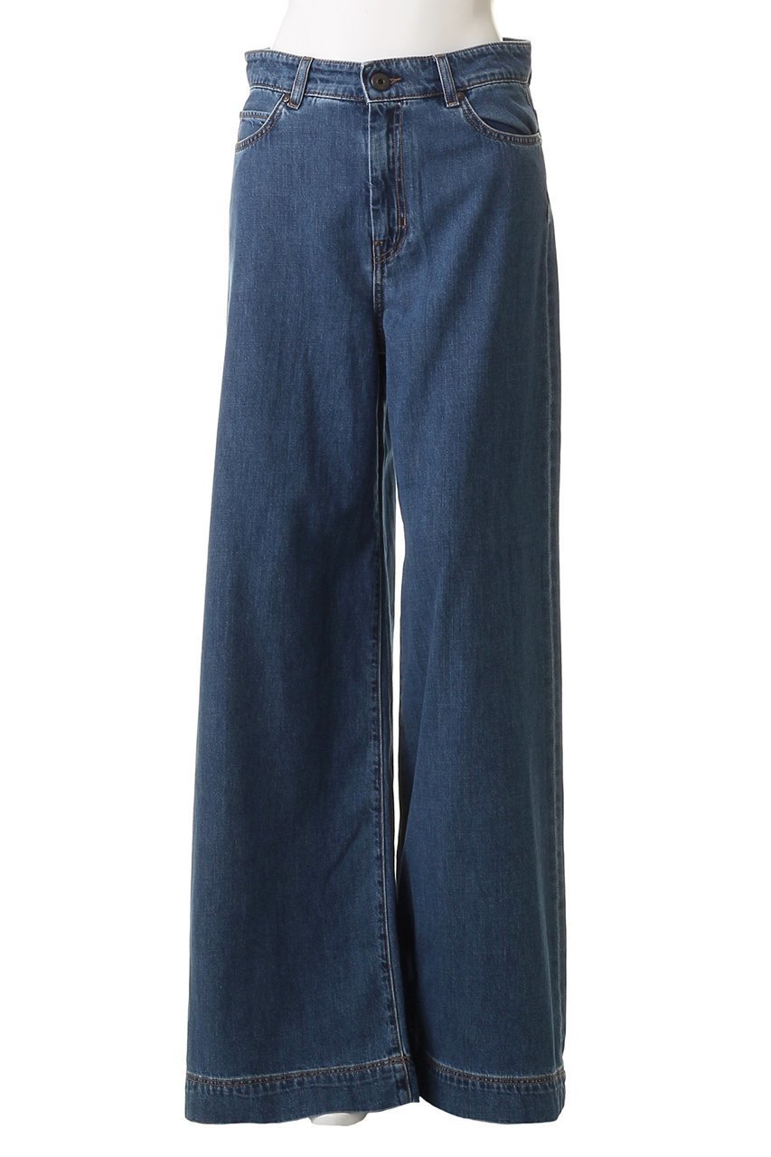 【マックスマーラ/Max Mara】の【Weekend Max Mara】VEGA デニムパンツ 人気、トレンドファッション・服の通販 founy(ファニー) 　ファッション　Fashion　レディースファッション　Fashion for Women　パンツ　Pants & Trousers　デニムパンツ・ジーンズ・美脚デニム　Denim Jeans & Pants　ストレート　Straight, Straight Cut　デニム　Denim, Jeans Material　パッチ　Patch, Appliqué　ルーズ　Loose, Oversized　ワイド　Wide, Wide Fit　other-2|ID: prp329100004610720 ipo3291000000036063032