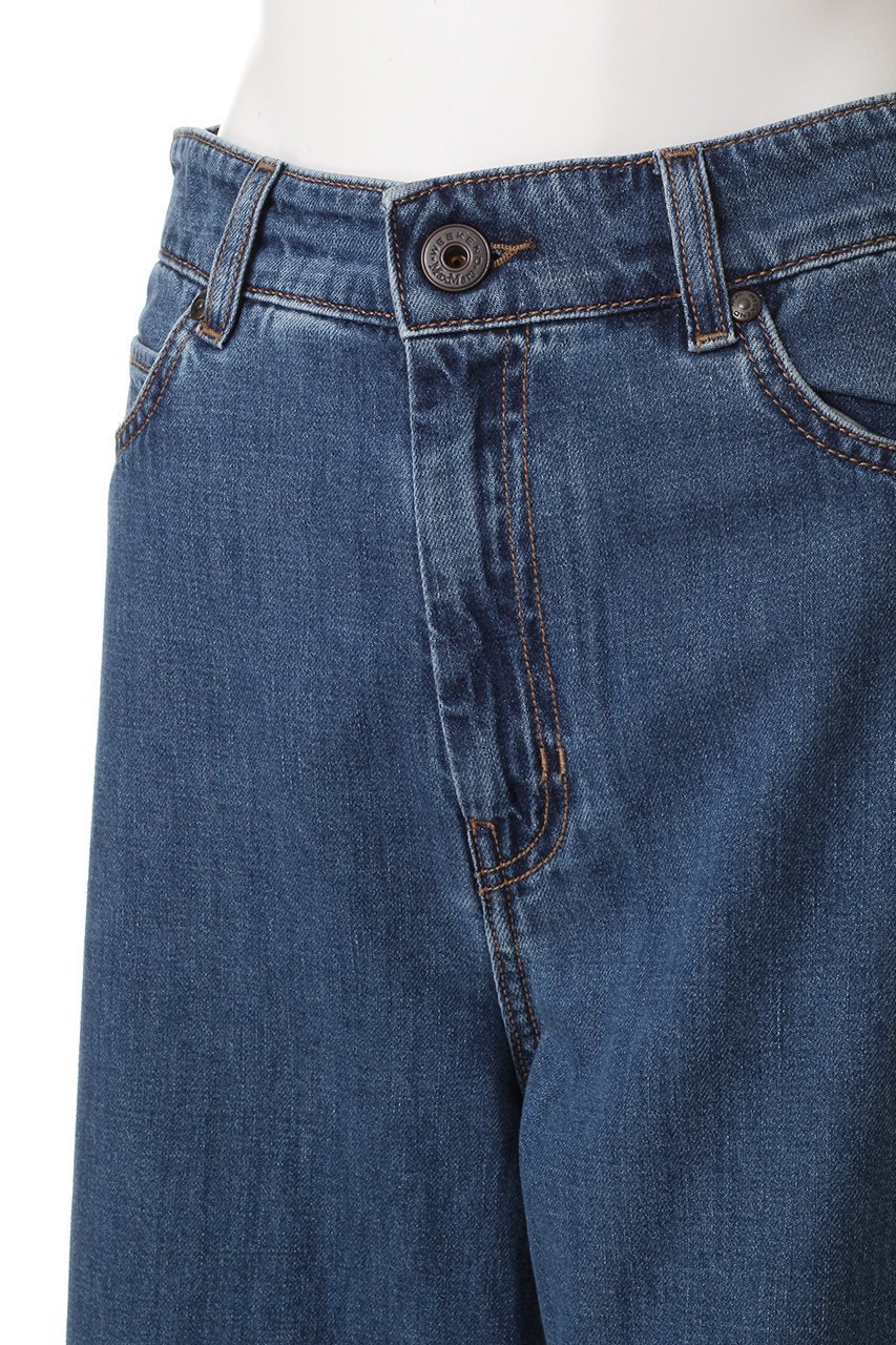 【マックスマーラ/Max Mara】の【Weekend Max Mara】VEGA デニムパンツ 人気、トレンドファッション・服の通販 founy(ファニー) 　ファッション　Fashion　レディースファッション　Fashion for Women　パンツ　Pants & Trousers　デニムパンツ・ジーンズ・美脚デニム　Denim Jeans & Pants　ストレート　Straight, Straight Cut　デニム　Denim, Jeans Material　パッチ　Patch, Appliqué　ルーズ　Loose, Oversized　ワイド　Wide, Wide Fit　other-5|ID: prp329100004610720 ipo3291000000036063035