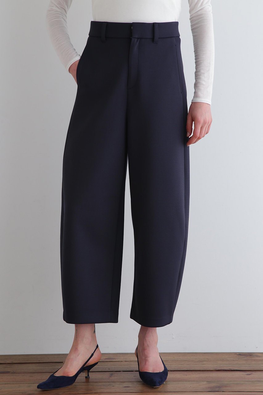 【ル フィル/LE PHIL】のトリアセスキューバパンツ インテリア・キッズ・メンズ・レディースファッション・服の通販 founy(ファニー) 　ファッション　Fashion　レディースファッション　Fashion for Women　パンツ　Pants & Trousers　エレガント 上品　Elegant　カッティング　Cutting Detail　スタンダード　Standard, Basic　フォルム　Silhouette, Form　ポケット　Pocket, Pocket Detail　ネイビー|ID: prp329100004610722 ipo3291000000035470566