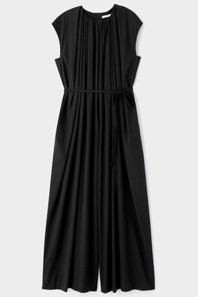 【ル フィル/LE PHIL】 ナイロンストレッチギャザーオールインワン人気、トレンドファッション・服の通販 founy(ファニー) ファッション Fashion レディースファッション Fashion for Women パンツ Pants & Trousers カットソー Cut and Sewn Top ギャザー Gathered, Ruffled スタンダード Standard, Basic ストレッチ Stretch, Stretchy Fabric ドレス Dress, One-Piece ドレープ Drape, Draping Fabric |ID:prp329100004610724