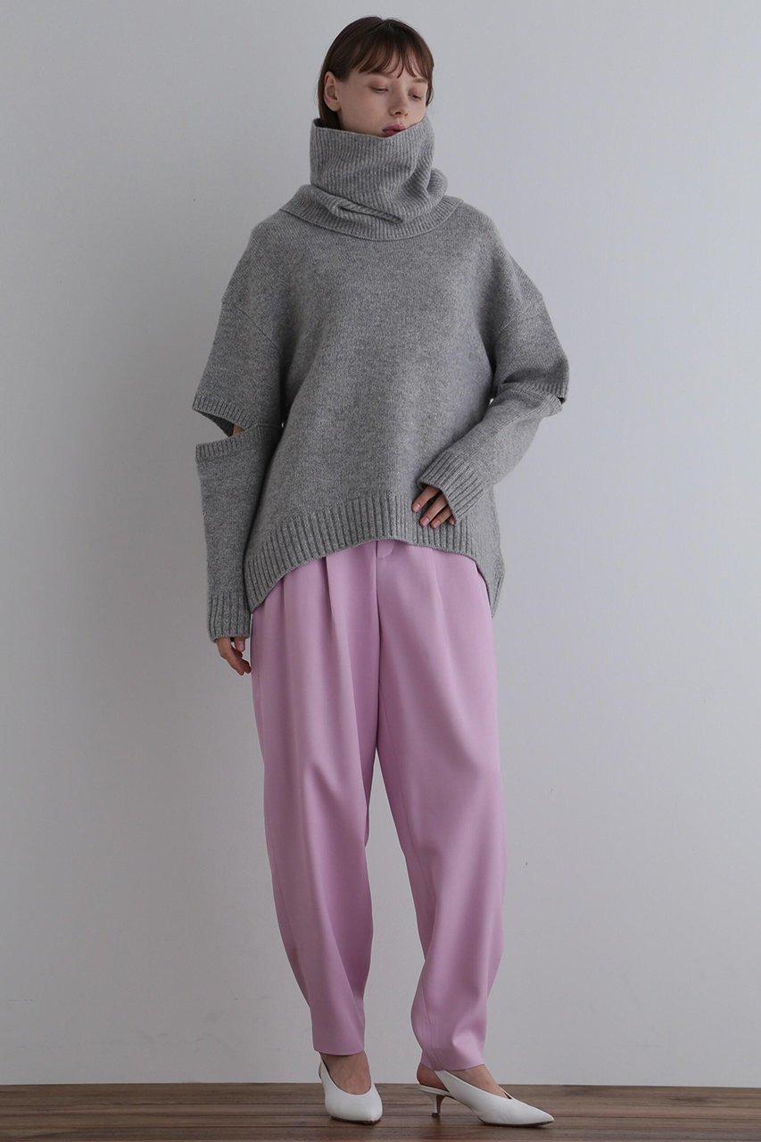 【ル フィル/LE PHIL】の《LE PHIL》ヴィスウールツイルバレルパンツ 人気、トレンドファッション・服の通販 founy(ファニー) 　ファッション　Fashion　レディースファッション　Fashion for Women　パンツ　Pants & Trousers　おすすめ　Recommended / Our Picks　コンパクト　Compact, Small Size　スタンダード　Standard, Basic　テーパード　Tapered, Tapered Pants　トレンド　Trend, Trending Now　ドレープ　Drape, Draping Fabric　リラックス　Relax, Relaxed Fit　other-4|ID: prp329100004610725 ipo3291000000032990022