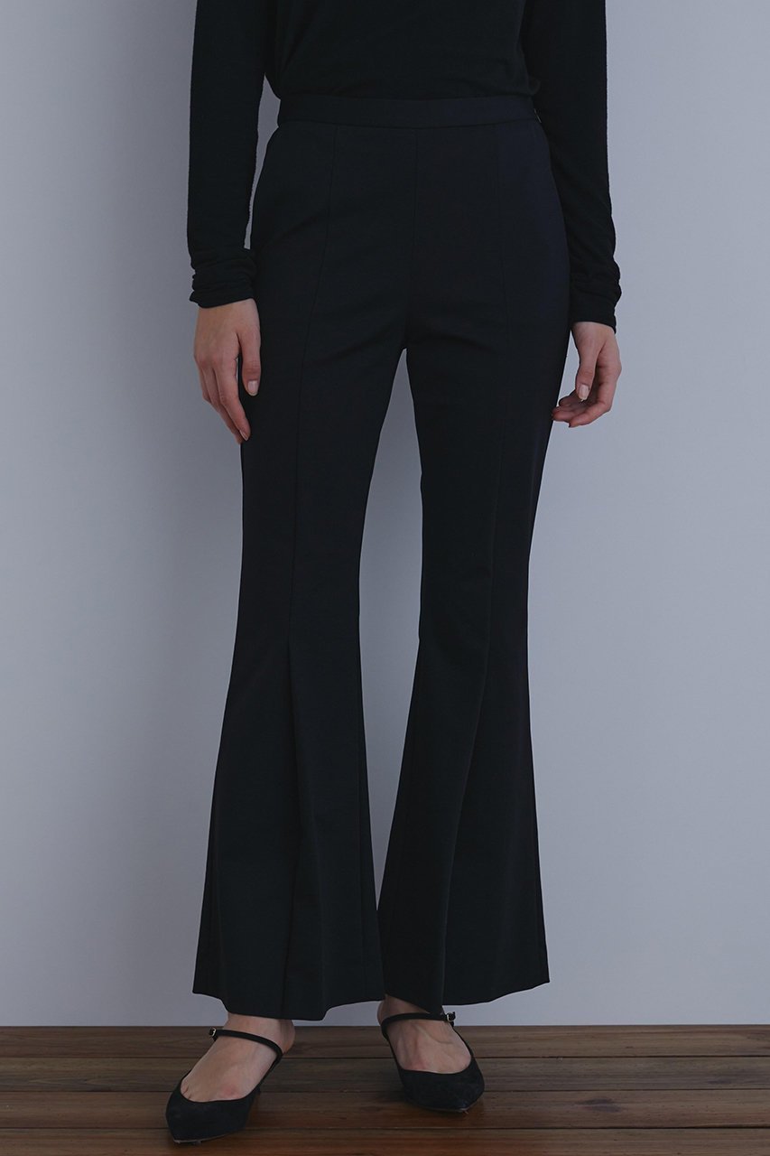【ル フィル/LE PHIL】のハイストレッチタックフレアパンツ 人気、トレンドファッション・服の通販 founy(ファニー) 　ファッション　Fashion　レディースファッション　Fashion for Women　パンツ　Pants & Trousers　シンプル　Simple, Minimal　ストレッチ　Stretch, Stretchy Fabric　フレア　Flare, Flared　 other-1|ID: prp329100004610728 ipo3291000000035470637