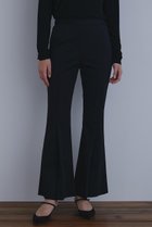 【ル フィル/LE PHIL】のハイストレッチタックフレアパンツ ブラック|ID: prp329100004610728 ipo3291000000035854199