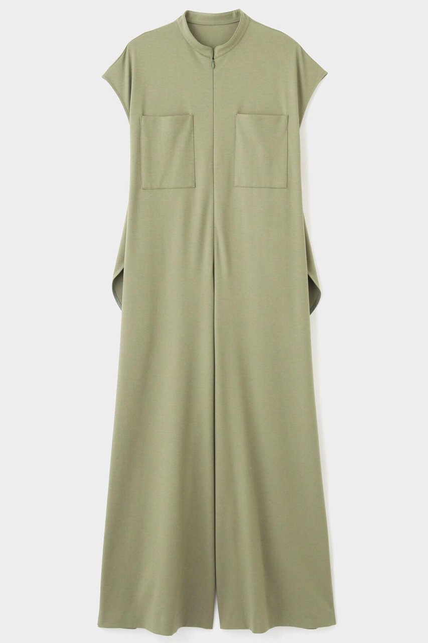 【ル フィル/LE PHIL】の《LE PHIL》ソフトポンチコンビネゾン 人気、トレンドファッション・服の通販 founy(ファニー) 　ファッション　Fashion　レディースファッション　Fashion for Women　パンツ　Pants & Trousers　コンビ　Combo, Combination Style　スタンダード　Standard, Basic　スタンド　Stand Collar, Upright Stand　ストレッチ　Stretch, Stretchy Fabric　スリット　Slit, Slit Detail　セパレート　Separate, Two-Piece　ボトム　Bottoms, Lower Wear　ワイド　Wide, Wide Fit　エレガント 上品　Elegant　other-2|ID: prp329100004610729 ipo3291000000035470650