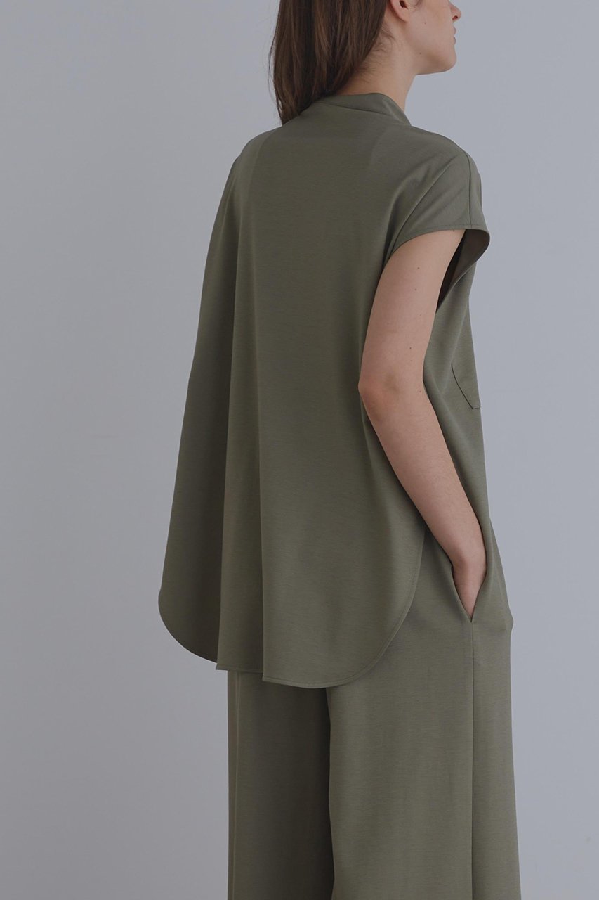 【ル フィル/LE PHIL】の《LE PHIL》ソフトポンチコンビネゾン 人気、トレンドファッション・服の通販 founy(ファニー) 　ファッション　Fashion　レディースファッション　Fashion for Women　パンツ　Pants & Trousers　コンビ　Combo, Combination Style　スタンダード　Standard, Basic　スタンド　Stand Collar, Upright Stand　ストレッチ　Stretch, Stretchy Fabric　スリット　Slit, Slit Detail　セパレート　Separate, Two-Piece　ボトム　Bottoms, Lower Wear　ワイド　Wide, Wide Fit　エレガント 上品　Elegant　other-7|ID: prp329100004610729 ipo3291000000035470655