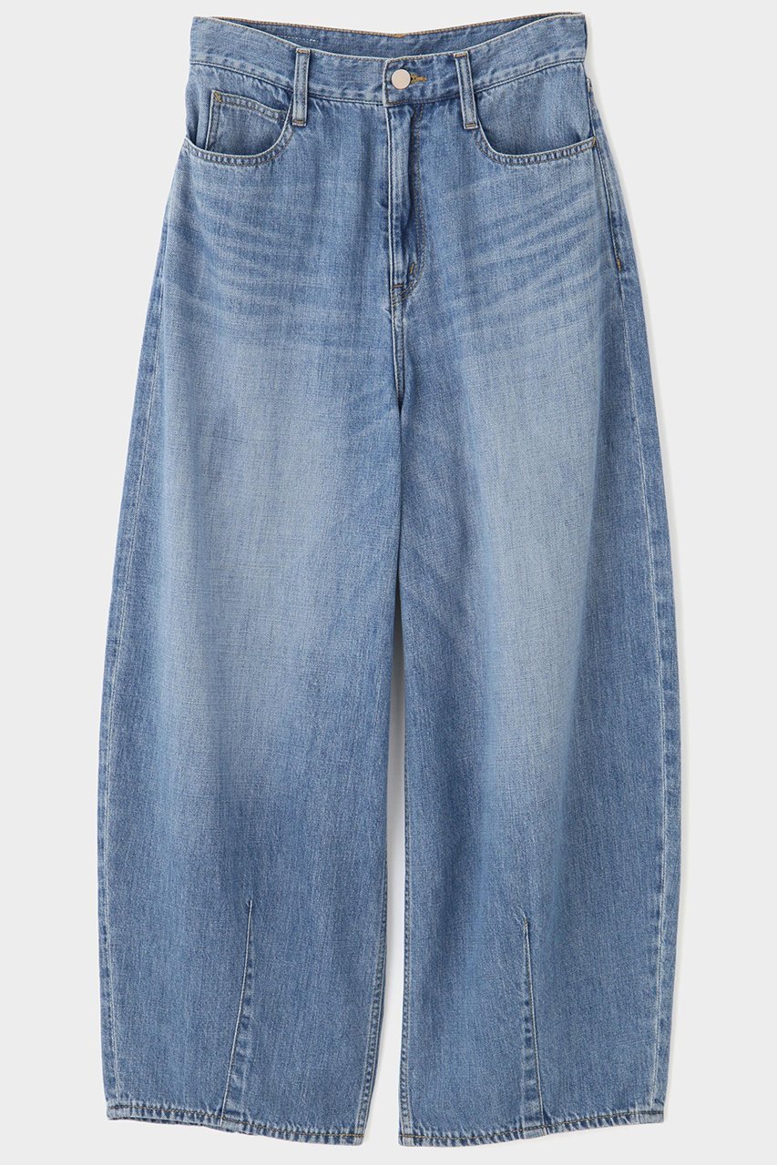 【ル フィル/LE PHIL】の《LE PHIL》ライトデニムバレルパンツ 人気、トレンドファッション・服の通販 founy(ファニー) ファッション Fashion レディースファッション Fashion for Women パンツ Pants & Trousers デニムパンツ・ジーンズ・美脚デニム Denim Jeans & Pants インディゴ Indigo Denim コンパクト Compact, Small Size スタンダード Standard, Basic デニム Denim, Jeans Material 春 Spring other-2|ID: prp329100004610731 ipo3291000000035470623