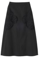 【アドーア/ADORE】のシェルカットワークスカート 人気、トレンドファッション・服の通販 founy(ファニー) ファッション Fashion レディースファッション Fashion for Women スカート Skirts ロングスカート Long Skirts / Maxi & Midi Skirts タフタ Taffeta, Structured Fabric フェミニン Feminine, Girly フォルム Silhouette, Form フレア Flare, Flared モチーフ Motif, Design Theme ロング Long, Long-Length ワーク Workwear, Utility Style |ID:prp329100004610738