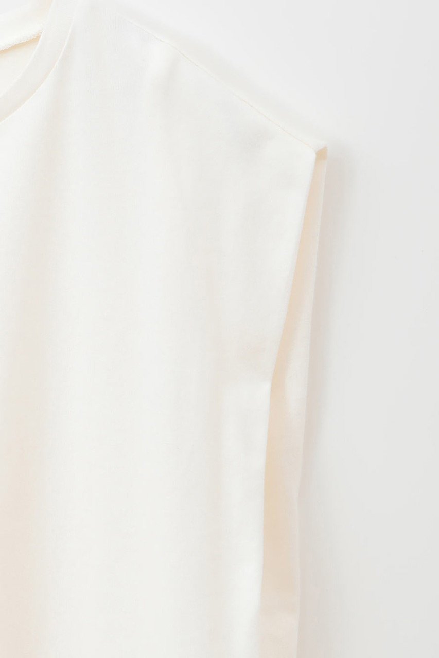 【ハー/HER.】の【7/17 12:00販売開始】コットンノースリーブプルオーバー 人気、トレンドファッション・服の通販 founy(ファニー) 　ファッション　Fashion　レディースファッション　Fashion for Women　トップス・カットソー　Cut & Sew Tops　キャミソール&ノースリーブ　Camisoles & Sleeveless Tops　シャツ・ブラウス・オフィスカジュアル　Elegant Blouses & Button-Ups　ロングTシャツ・Tシャツ　Longline T-Shirts & Tees　カジュアルプルオーバー・ニットトップス　Pullovers & Knit Tops / Casual Pullovers　カットソー・ベーシックTシャツ　Cut-and-Sewn Tops / Stretch Tees & Basics　キャミソール　Camisole, Spaghetti Strap Top　タンク　Tank Top, Sleeveless Top　ボトム　Bottoms, Lower Wear　夏　Summer　新作・新入荷　New Arrivals / New In　other-3|ID: prp329100004612537 ipo3291000000033013710