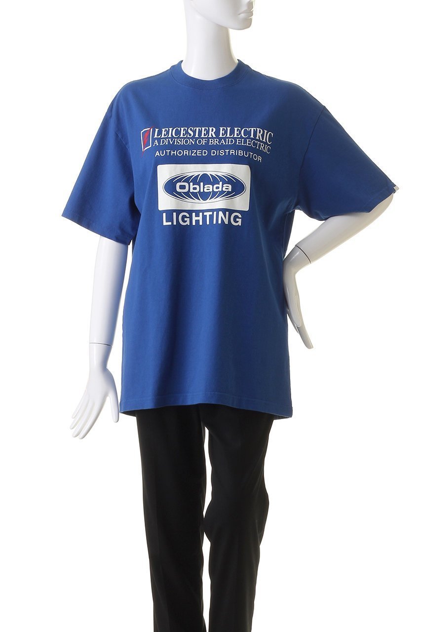 【オブラダ/Oblada】のELECTRIC Tシャツ 人気、トレンドファッション・服の通販 founy(ファニー) 　ファッション　Fashion　レディースファッション　Fashion for Women　トップス・カットソー　Cut & Sew Tops　シャツ・ブラウス・オフィスカジュアル　Elegant Blouses & Button-Ups　ロングTシャツ・Tシャツ　Longline T-Shirts & Tees　カットソー・ベーシックTシャツ　Cut-and-Sewn Tops / Stretch Tees & Basics　ショート　Short, Short Length　スリーブ　Sleeve, Long Sleeve / Short Sleeve　フェミニン　Feminine, Girly　フロント　Front, Front Design　プリント　Print, Printed Pattern　新作・新入荷　New Arrivals / New In　other-2|ID: prp329100004612538 ipo3291000000033013719