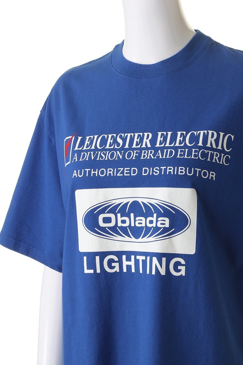 【オブラダ/Oblada】のELECTRIC Tシャツ 人気、トレンドファッション・服の通販 founy(ファニー) 　ファッション　Fashion　レディースファッション　Fashion for Women　トップス・カットソー　Cut & Sew Tops　シャツ・ブラウス・オフィスカジュアル　Elegant Blouses & Button-Ups　ロングTシャツ・Tシャツ　Longline T-Shirts & Tees　カットソー・ベーシックTシャツ　Cut-and-Sewn Tops / Stretch Tees & Basics　ショート　Short, Short Length　スリーブ　Sleeve, Long Sleeve / Short Sleeve　フェミニン　Feminine, Girly　フロント　Front, Front Design　プリント　Print, Printed Pattern　新作・新入荷　New Arrivals / New In　other-5|ID: prp329100004612538 ipo3291000000033013722