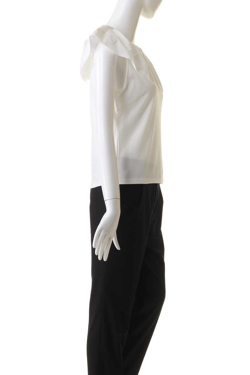 【オブラダ/Oblada】のELIZABETH ノースリーブトップス 人気、トレンドファッション・服の通販 founy(ファニー) 　ファッション　Fashion　レディースファッション　Fashion for Women　トップス・カットソー　Cut & Sew Tops　キャミソール&ノースリーブ　Camisoles & Sleeveless Tops　シャツ・ブラウス・オフィスカジュアル　Elegant Blouses & Button-Ups　ロングTシャツ・Tシャツ　Longline T-Shirts & Tees　カットソー・ベーシックTシャツ　Cut-and-Sewn Tops / Stretch Tees & Basics　とろみ　Fluid, Flowy Fabric　キャミソール　Camisole, Spaghetti Strap Top　スリム　Slim, Slim Fit　タンク　Tank Top, Sleeveless Top　フリル　Frill, Ruffle　エレガント 上品　Elegant　夏　Summer　新作・新入荷　New Arrivals / New In　春　Spring　S/S・春夏　SS, Spring/Summer, Warm Season　other-3|ID: prp329100004612539 ipo3291000000033013731