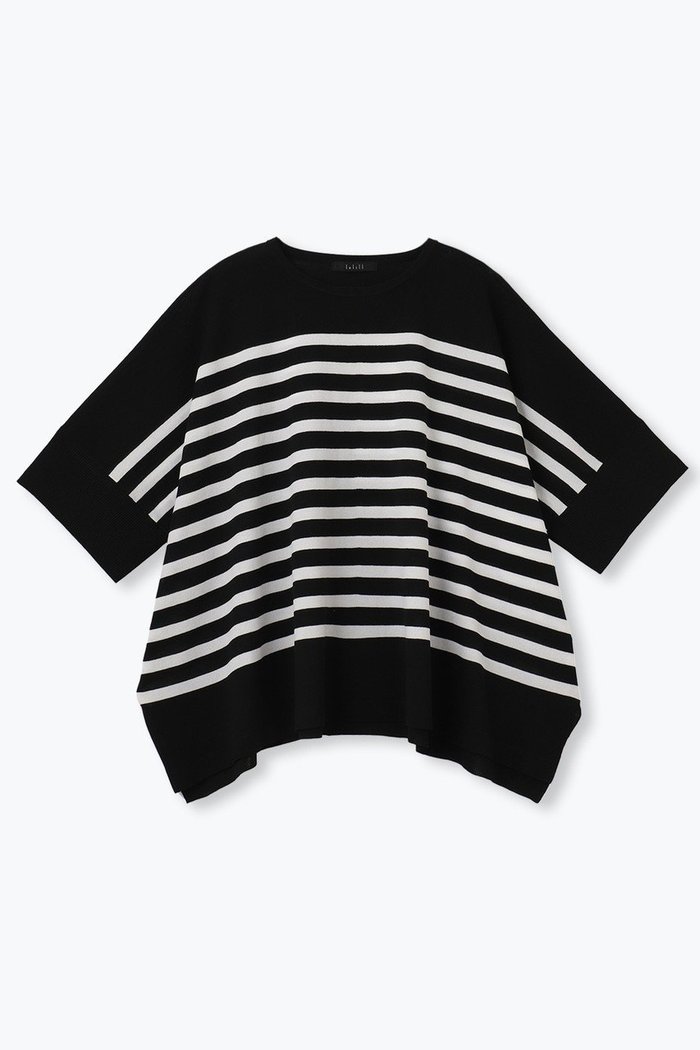 【レリル/lelill】のハイテクケープニット(ボーダー) インテリア・キッズ・メンズ・レディースファッション・服の通販 founy(ファニー) https://founy.com/ ファッション Fashion レディースファッション Fashion for Women トップス・カットソー Cut & Sew Tops ニット Knit Tops & Sweaters カジュアルプルオーバー・ニットトップス Pullovers & Knit Tops / Casual Pullovers ボーダー Border, Stripe ワイド Wide, Wide Fit 人気 Popular, Best Seller 定番 Standard, Basic Item 新作・新入荷 New Arrivals / New In 軽量 Lightweight, Ultra Light |ID: prp329100004612544 ipo3291000000033013776