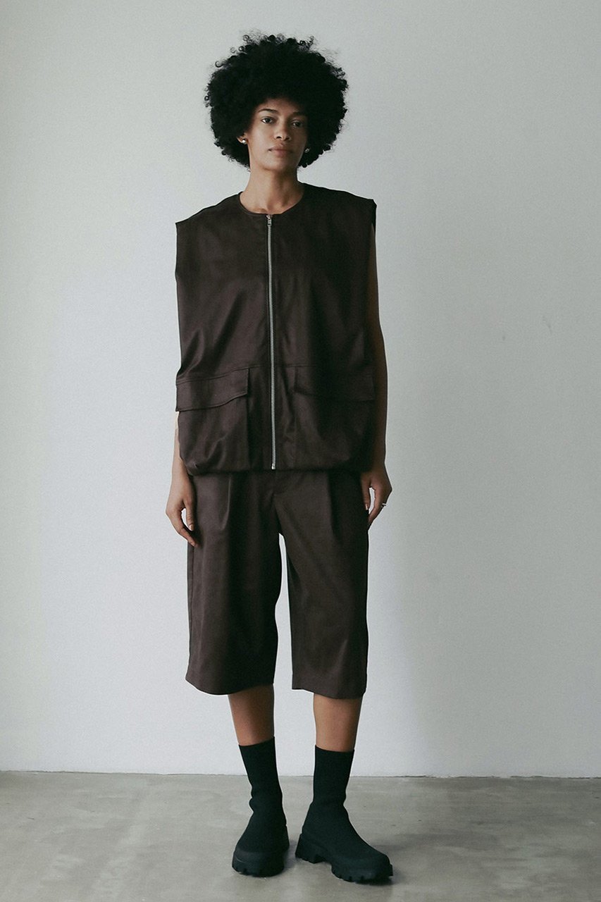 【ハー/HER.】の【7/17 12:00販売開始】カーブハーフパンツ 人気、トレンドファッション・服の通販 founy(ファニー) 　ファッション　Fashion　レディースファッション　Fashion for Women　パンツ　Pants & Trousers　ショートパンツ・ハーフパンツ　High-Waisted & Relaxed Shorts　ショート　Short, Short Length　ハーフ　Half, Half-Length　バランス　Balance, Style Balance　新作・新入荷　New Arrivals / New In　other-6|ID: prp329100004612545 ipo3291000000033013794