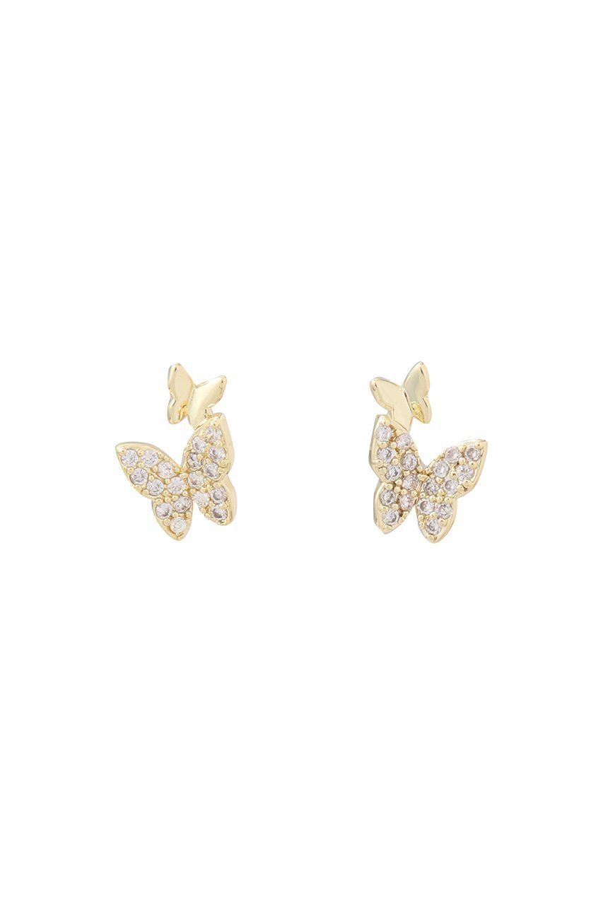 【バイ サン スワサント キャトル パリ/by 164 PARIS】のPAPILLONピアス 人気、トレンドファッション・服の通販 founy(ファニー) 　ファッション　Fashion　レディースファッション　Fashion for Women　ジュエリー　Jewelry　ファッションリング　Fashion Rings　イヤリング・フープ・ドロップタイプ　Hoop, Drop & Clip Earrings　2025年　2025　2025-2026秋冬・A/W　Autumn/Winter 2025–26 AW25–26　イヤリング　Earrings　バランス　Balance, Style Balance　フェミニン　Feminine, Girly　モチーフ　Motif, Design Theme　エレガント 上品　Elegant　A/W・秋冬　Autumn/Winter　 other-1|ID: prp329100004613215 ipo3291000000033020935