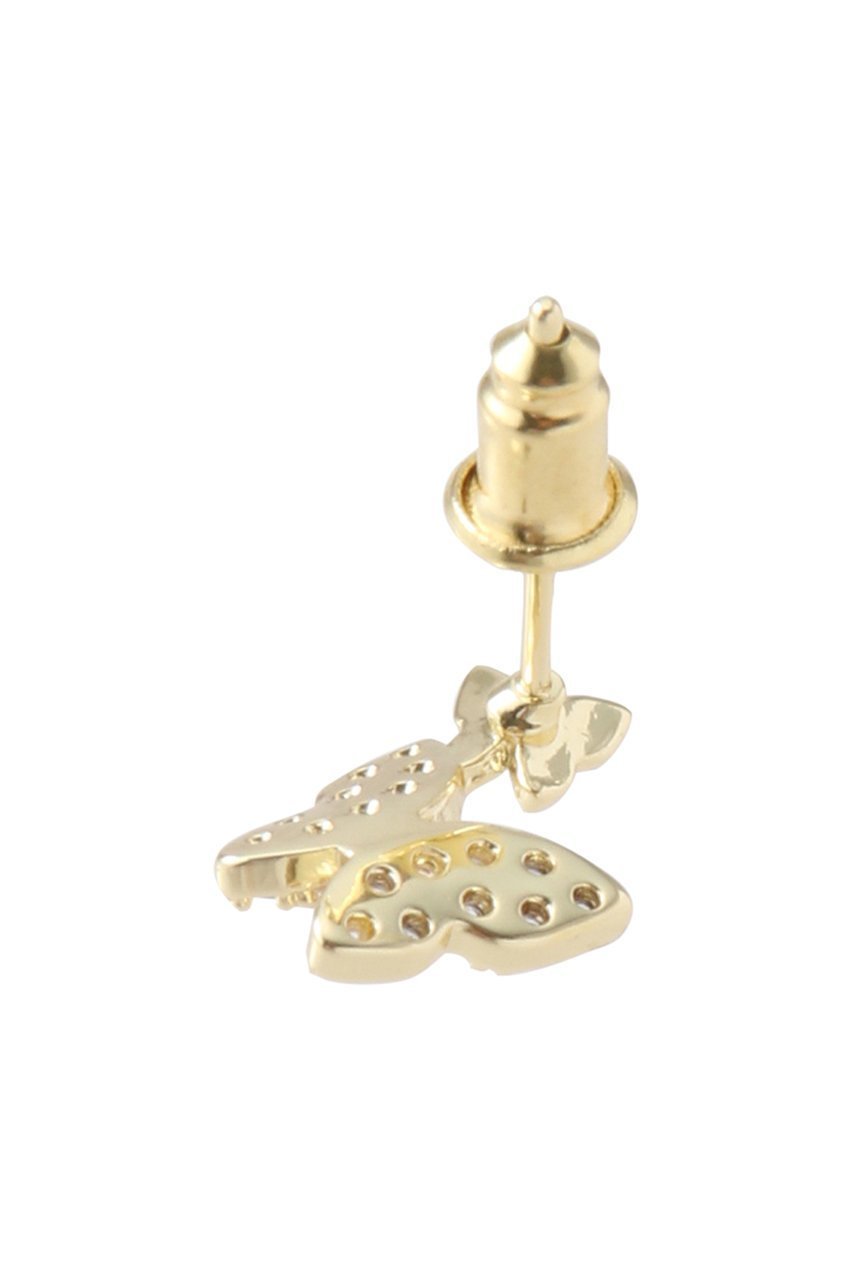 【バイ サン スワサント キャトル パリ/by 164 PARIS】のPAPILLONピアス 人気、トレンドファッション・服の通販 founy(ファニー) 　ファッション　Fashion　レディースファッション　Fashion for Women　ジュエリー　Jewelry　ファッションリング　Fashion Rings　イヤリング・フープ・ドロップタイプ　Hoop, Drop & Clip Earrings　イヤリング　Earrings　バランス　Balance, Style Balance　フェミニン　Feminine, Girly　モチーフ　Motif, Design Theme　エレガント 上品　Elegant　再入荷　Restock / Back in Stock　other-4|ID: prp329100004613215 ipo3291000000036241050