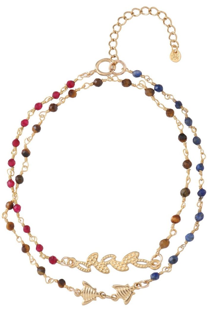 【バイ サン スワサント キャトル パリ/by 164 PARIS】のDOUBLE EPIブレスレット インテリア・キッズ・メンズ・レディースファッション・服の通販 founy(ファニー) https://founy.com/ ファッション Fashion レディースファッション Fashion for Women ジュエリー Jewelry チェーン＆カフブレスレット Cuff & Chain Bracelets バングル・カフブレスレット Bangles & Cuff Bracelets ストーン Stone, Gem-Like チェーン Chain, Chain Strap ブレスレット Bracelet, Wristband エレガント 上品 Elegant |ID: prp329100004613217 ipo3291000000036241062