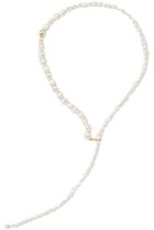 【プリーク/Preek】のBAROQUE PEARL LARIAT ネックレス ホワイト|ID: prp329100004613224 ipo3291000000036241090