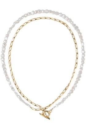 【プリーク/Preek】のBAROQUE PEARL CHAIN 3WAY ネックレス 人気、トレンドファッション・服の通販 founy(ファニー) ファッション Fashion レディースファッション Fashion for Women ジュエリー Jewelry ネックレス Necklaces & Pendants 2025年 2025 2025-2026秋冬・A/W Autumn/Winter 2025–26 AW25–26 エレガント 上品 Elegant シンプル Simple, Minimal チェーン Chain, Chain Strap ネックレス Necklace, Pendant Necklace バロック Baroque, Baroque Design パール Pearl, Pearl Accent ロング Long, Long-Length A/W・秋冬 Autumn/Winter |ID:prp329100004613229