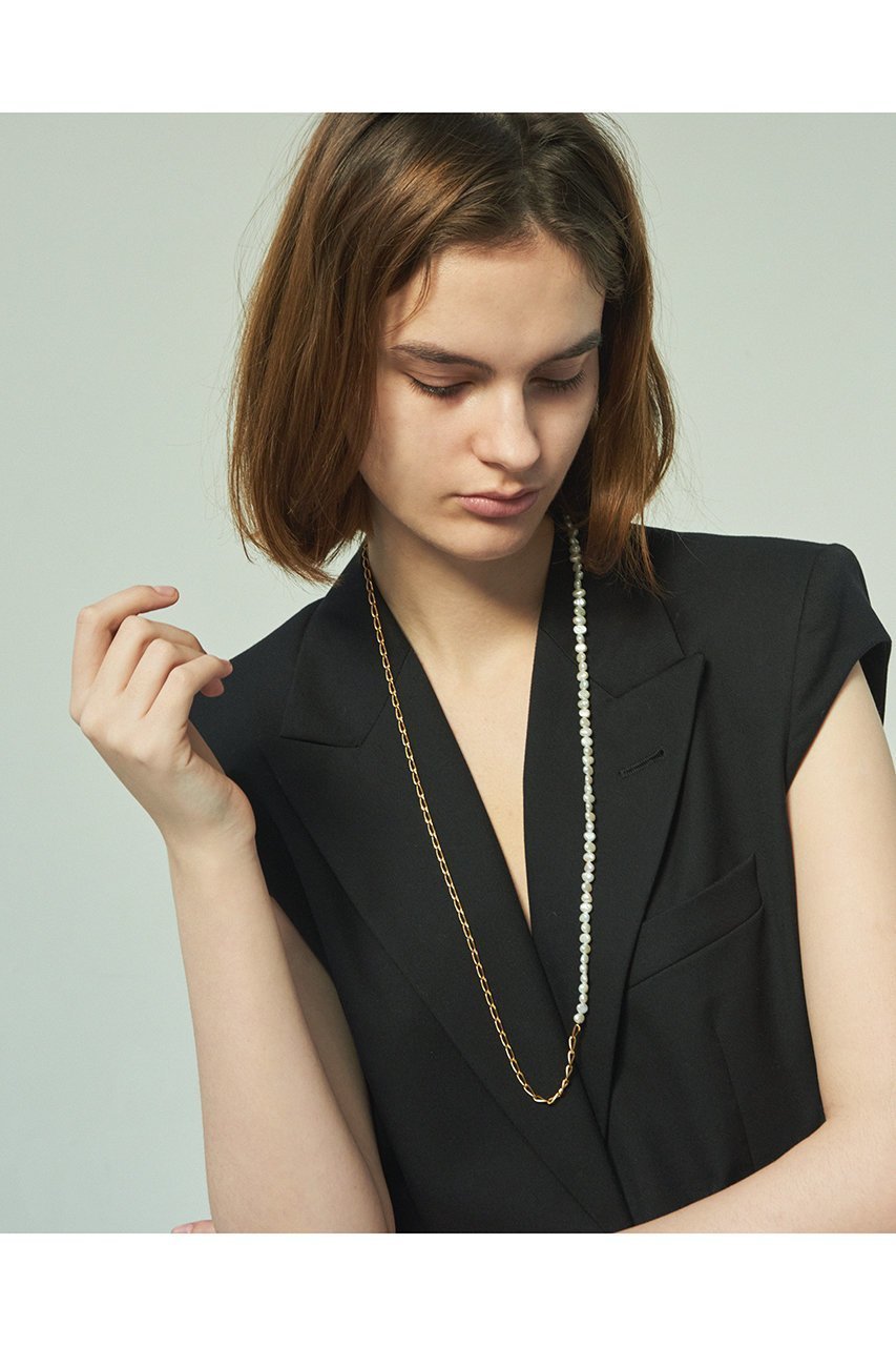 【プリーク/Preek】のBAROQUE PEARL CHAIN 3WAY ネックレス 人気、トレンドファッション・服の通販 founy(ファニー) 　ファッション　Fashion　レディースファッション　Fashion for Women　ジュエリー　Jewelry　ネックレス　Necklaces & Pendants　2025年　2025　2025-2026秋冬・A/W　Autumn/Winter 2025–26 AW25–26　エレガント 上品　Elegant　シンプル　Simple, Minimal　チェーン　Chain, Chain Strap　ネックレス　Necklace, Pendant Necklace　バロック　Baroque, Baroque Design　パール　Pearl, Pearl Accent　ロング　Long, Long-Length　A/W・秋冬　Autumn/Winter　other-5|ID: prp329100004613229 ipo3291000000033021025