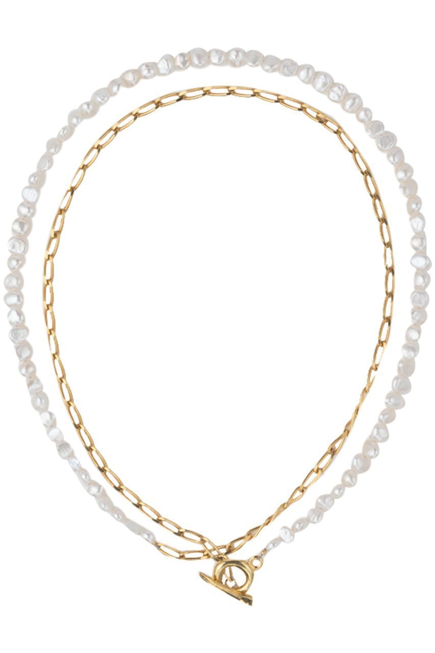 【プリーク/Preek】のBAROQUE PEARL CHAIN 3WAY ネックレス インテリア・キッズ・メンズ・レディースファッション・服の通販 founy(ファニー) 　ファッション　Fashion　レディースファッション　Fashion for Women　ジュエリー　Jewelry　ネックレス　Necklaces & Pendants　エレガント 上品　Elegant　シンプル　Simple, Minimal　チェーン　Chain, Chain Strap　ネックレス　Necklace, Pendant Necklace　バロック　Baroque, Baroque Design　パール　Pearl, Pearl Accent　ロング　Long, Long-Length　ゴールド|ID: prp329100004613229 ipo3291000000036131418