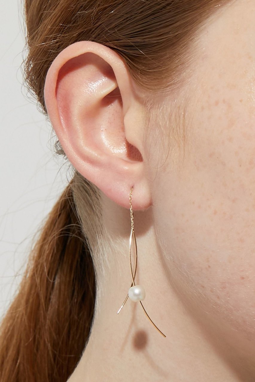 【アルティーダ ウード/ARTIDA OUD】のphilia K10 アコヤパール ラインアメリカン ピアス 人気、トレンドファッション・服の通販 founy(ファニー) 　ファッション　Fashion　レディースファッション　Fashion for Women　ジュエリー　Jewelry　ファッションリング　Fashion Rings　イヤリング・フープ・ドロップタイプ　Hoop, Drop & Clip Earrings　アメリカン　American Style　イヤリング　Earrings　エレガント 上品　Elegant　シリコン　Silicone, Silicone Material　チェーン　Chain, Chain Strap　パール　Pearl, Pearl Accent　other-2|ID: prp329100004613236 ipo3291000000035615243