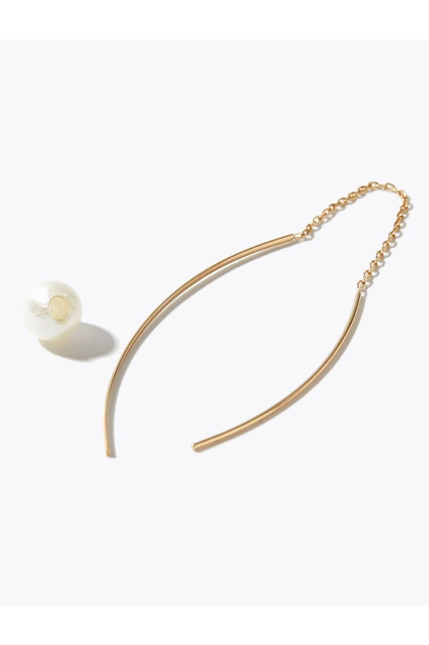 【アルティーダ ウード/ARTIDA OUD】のphilia K10 アコヤパール ラインアメリカン ピアス 人気、トレンドファッション・服の通販 founy(ファニー) 　ファッション　Fashion　レディースファッション　Fashion for Women　ジュエリー　Jewelry　ファッションリング　Fashion Rings　イヤリング・フープ・ドロップタイプ　Hoop, Drop & Clip Earrings　アメリカン　American Style　イヤリング　Earrings　エレガント 上品　Elegant　シリコン　Silicone, Silicone Material　チェーン　Chain, Chain Strap　パール　Pearl, Pearl Accent　other-5|ID: prp329100004613236 ipo3291000000035615248