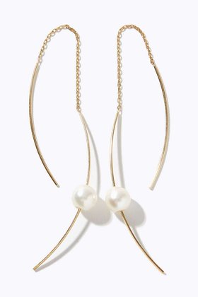 【アルティーダ ウード/ARTIDA OUD】 philia K10 アコヤパール ラインアメリカン ピアス人気、トレンドファッション・服の通販 founy(ファニー) ファッション Fashion レディースファッション Fashion for Women ジュエリー Jewelry ファッションリング Fashion Rings イヤリング・フープ・ドロップタイプ Hoop, Drop & Clip Earrings アメリカン American Style イヤリング Earrings エレガント 上品 Elegant シリコン Silicone, Silicone Material チェーン Chain, Chain Strap パール Pearl, Pearl Accent |ID:prp329100004613236