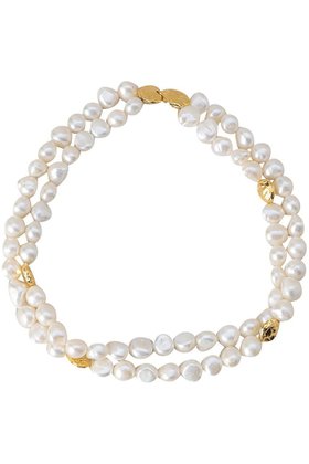 【プリーク/Preek】 【受注生産】BAROQUE PEARL DOUBLE ネックレス人気、トレンドファッション・服の通販 founy(ファニー) ファッション Fashion レディースファッション Fashion for Women ジュエリー Jewelry ネックレス Necklaces & Pendants クラシカル Classical, Vintage-Inspired ネックレス Necklace, Pendant Necklace バロック Baroque, Baroque Design パール Pearl, Pearl Accent プレート Plate, Dish モチーフ Motif, Design Theme エレガント 上品 Elegant |ID:prp329100004613246