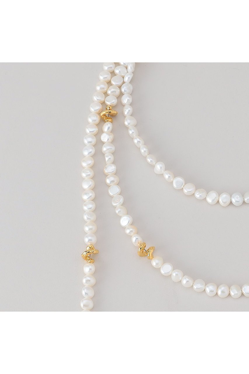 【プリーク/Preek】の【受注生産】BAROQUE PEARL TRIPLE LONG ネックレス 人気、トレンドファッション・服の通販 founy(ファニー) 　ファッション　Fashion　レディースファッション　Fashion for Women　ジュエリー　Jewelry　ネックレス　Necklaces & Pendants　クラシカル　Classical, Vintage-Inspired　ネックレス　Necklace, Pendant Necklace　バロック　Baroque, Baroque Design　パール　Pearl, Pearl Accent　モダン　Modern, Contemporary　ロング　Long, Long-Length　other-4|ID: prp329100004613248 ipo3291000000033021155