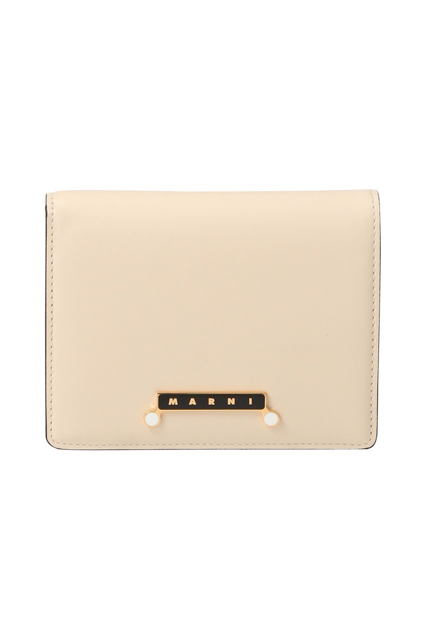 【マルニ/MARNI】のENVELOPE 二つ折り財布 インテリア・キッズ・メンズ・レディースファッション・服の通販 founy(ファニー) 　ファッション　Fashion　レディースファッション　Fashion for Women　ミニ財布・二つ折り財布　Wallets & Card Cases　バッグ　Bags　2025年　2025　2025-2026秋冬・A/W　Autumn/Winter 2025–26 AW25–26　コンパクト　Compact, Small Size　シンプル　Simple, Minimal　プレート　Plate, Dish　A/W・秋冬　Autumn/Winter　財布　Wallet, Purse　シェル|ID: prp329100004613250 ipo3291000000033021166