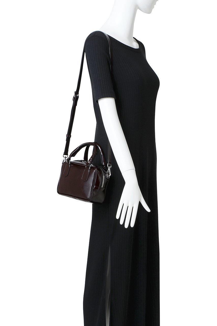 【ウィムガゼット/Whim Gazette】の【NOVIA】別注 MINI BOSTON 人気、トレンドファッション・服の通販 founy(ファニー) 　ファッション　Fashion　レディースファッション　Fashion for Women　バッグ　Bags　イタリア　Italy　エナメル　Patent Leather　コンパクト　Compact, Small Size　軽量　Lightweight, Ultra Light　シンプル　Simple, Minimal　スクエア　Square, Square Shape　フォルム　Silhouette, Form　ボストン　Boston　ボストンバッグ　Boston Bag, Retro Bag　ポケット　Pocket, Pocket Detail　別注　Limited Edition, Custom Order　A/W・秋冬　Autumn/Winter　other-2|ID: prp329100004613256 ipo3291000000035101722