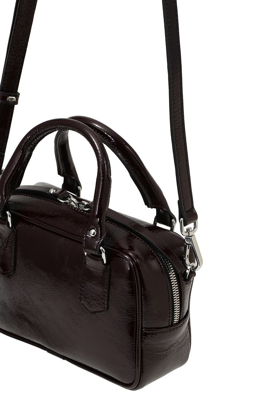 【ウィムガゼット/Whim Gazette】の【NOVIA】別注 MINI BOSTON 人気、トレンドファッション・服の通販 founy(ファニー) 　ファッション　Fashion　レディースファッション　Fashion for Women　バッグ　Bags　イタリア　Italy　エナメル　Patent Leather　コンパクト　Compact, Small Size　軽量　Lightweight, Ultra Light　シンプル　Simple, Minimal　スクエア　Square, Square Shape　フォルム　Silhouette, Form　ボストン　Boston　ボストンバッグ　Boston Bag, Retro Bag　ポケット　Pocket, Pocket Detail　別注　Limited Edition, Custom Order　A/W・秋冬　Autumn/Winter　other-4|ID: prp329100004613256 ipo3291000000035101725