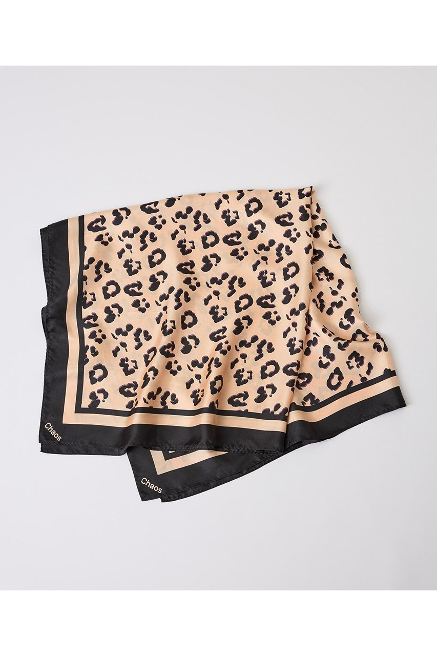 【カオス/Chaos】のレオパードスカーフ 人気、トレンドファッション・服の通販 founy(ファニー) 　ファッション　Fashion　レディースファッション　Fashion for Women　ストール　Soft & Warm Scarves　マフラー・スヌード / 冬小物の定番　Scarves & Mufflers　シルク　Silk, 100% Silk　スカーフ　Scarf, Neckwear　ストール　Stole, Wrap　ツイル　Twist, Twisted Detail　ヒョウ　Leopard, Animal Print　マフラー　Scarf, Muffler　日本製　Made In Japan　 other-1|ID: prp329100004613263 ipo3291000000036131480