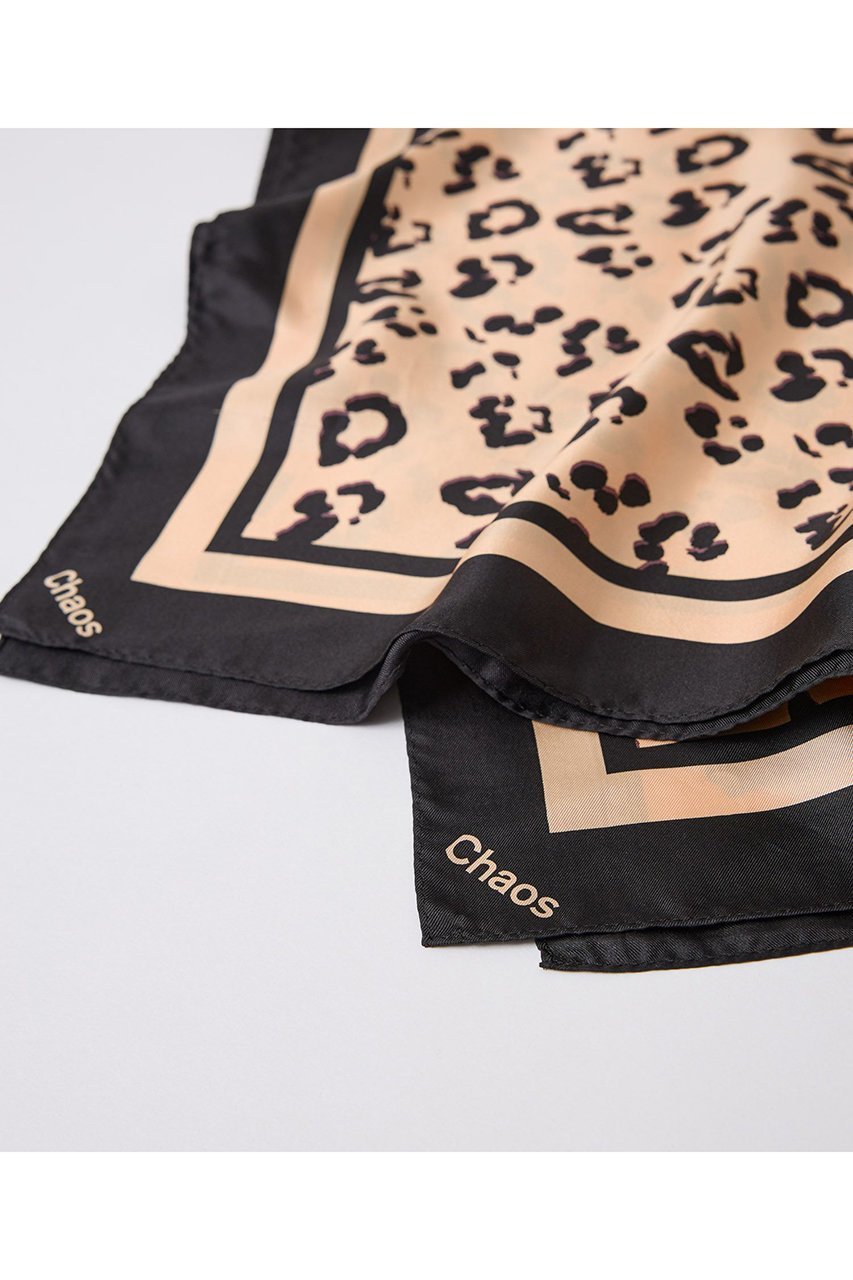 【カオス/Chaos】のレオパードスカーフ 人気、トレンドファッション・服の通販 founy(ファニー) 　ファッション　Fashion　レディースファッション　Fashion for Women　ストール　Soft & Warm Scarves　マフラー・スヌード / 冬小物の定番　Scarves & Mufflers　シルク　Silk, 100% Silk　スカーフ　Scarf, Neckwear　ストール　Stole, Wrap　ツイル　Twist, Twisted Detail　ヒョウ　Leopard, Animal Print　マフラー　Scarf, Muffler　日本製　Made In Japan　other-2|ID: prp329100004613263 ipo3291000000036131482