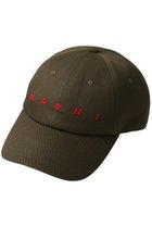 【マルニ/MARNI / MEN】の【MEN】ロゴ刺しゅうキャップ 人気、トレンドファッション・服の通販 founy(ファニー) ファッション Fashion メンズファッション Fashion for Men 2025年 2025 2025-2026秋冬・A/W Autumn/Winter 2025–26 AW25–26 ユニセックス Unisex, Genderless キャップ Cap, Baseball Cap 帽子 Hat, Headwear A/W・秋冬 Autumn/Winter thumbnail ディープセージ|ID: prp329100004613264 ipo3291000000033021243