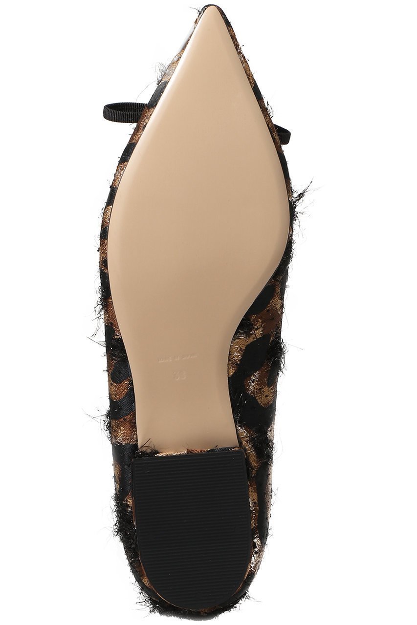 【ピッピシック/Pippichic】の【ELLE SHOP限定】NEW ANNA Re-born ジャカードフラットシューズ 人気、トレンドファッション・服の通販 founy(ファニー) 　ファッション　Fashion　レディースファッション　Fashion for Women　シューズ　Shoes, Footwear　ジャカード／ジャガード　Jacquard, Woven Pattern　パーティ　Party, Party Style　フラット　Flat, Flat Shoes　レオパード　Leopard, Animal Print　other-5|ID: prp329100004613266 ipo3291000000035864759