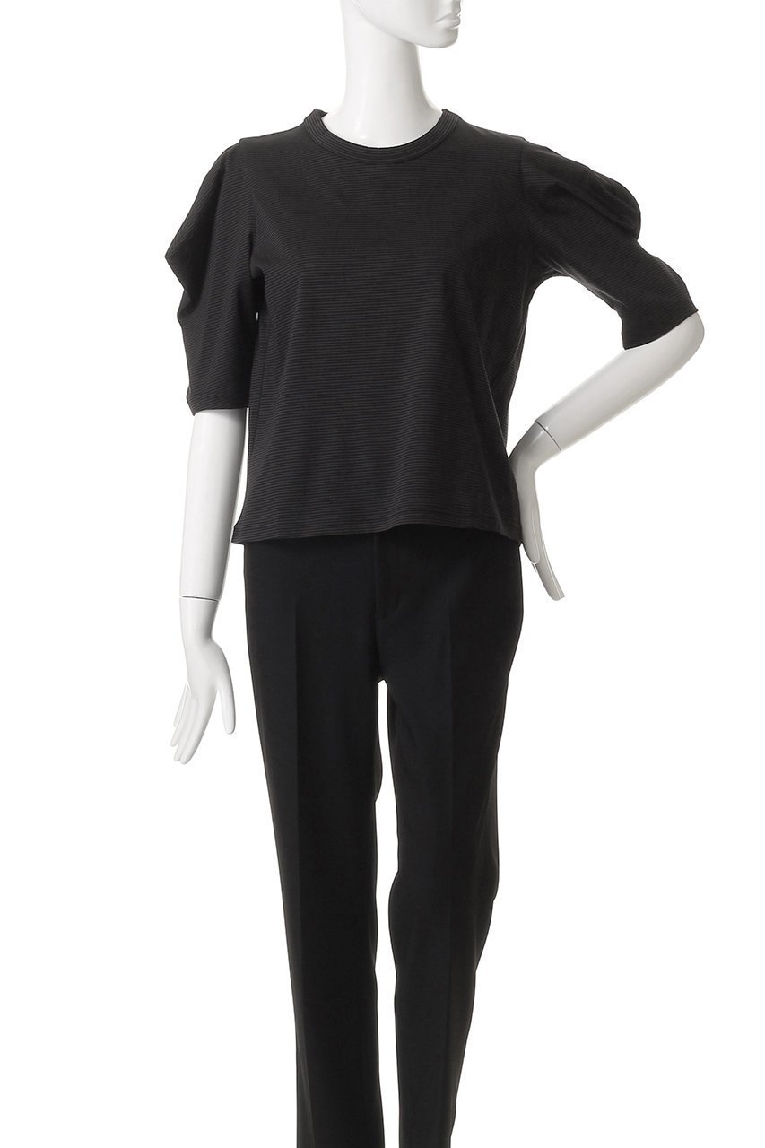 【ミズイロ インド/mizuiro ind】のborder drape slv Tshirt Tシャツ 人気、トレンドファッション・服の通販 founy(ファニー) 　ファッション　Fashion　レディースファッション　Fashion for Women　トップス・カットソー　Cut & Sew Tops　シャツ・ブラウス・オフィスカジュアル　Elegant Blouses & Button-Ups　ロングTシャツ・Tシャツ　Longline T-Shirts & Tees　カットソー・ベーシックTシャツ　Cut-and-Sewn Tops / Stretch Tees & Basics　ショート　Short, Short Length　スリーブ　Sleeve, Long Sleeve / Short Sleeve　ベーシック　Basic, Essential　ボトム　Bottoms, Lower Wear　新作・新入荷　New Arrivals / New In　other-2|ID: prp329100004613269 ipo3291000000033021273