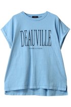 【アルアバイル/allureville】のピグメントダイターンバックSL T A 人気、トレンドファッション・服の通販 founy(ファニー) ファッション Fashion レディースファッション Fashion for Women トップス・カットソー Cut & Sew Tops シャツ・ブラウス・オフィスカジュアル Elegant Blouses & Button-Ups ロングTシャツ・Tシャツ Longline T-Shirts & Tees カットソー・ベーシックTシャツ Cut-and-Sewn Tops / Stretch Tees & Basics 2025年 2025 2025-2026秋冬・A/W Autumn/Winter 2025–26 AW25–26 おすすめ Recommended / Our Picks サロペット Overalls, Salopette ショート Short, Short Length スタイリッシュ Stylish, Fashionable スリーブ Sleeve, Long Sleeve / Short Sleeve ハーフ Half, Half-Length フロント Front, Front Design プリント Print, Printed Pattern ロング Long, Long-Length A/W・秋冬 Autumn/Winter thumbnail ブルー|ID: prp329100004613270 ipo3291000000033021283
